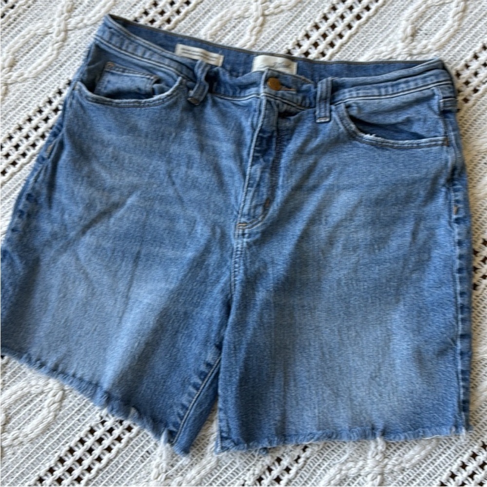 Universal Thread high rise vintage straight Jean Shorts Casual Style